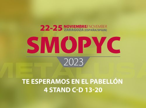 METALUSA en la Feria SMOPYC: Visítenos del 22 al 25 de noviembre